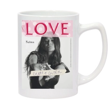 Salma Hayek 14oz White Statesman Mug