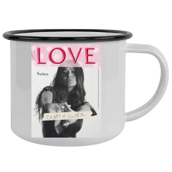 Salma Hayek Camping Mug