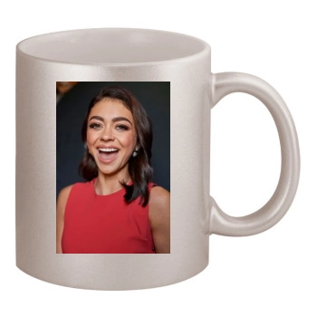 Sarah Hyland 11oz Metallic Silver Mug