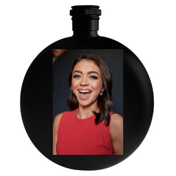 Sarah Hyland Round Flask