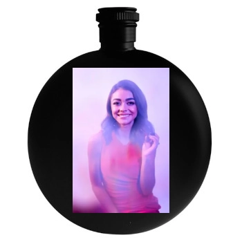 Sarah Hyland Round Flask