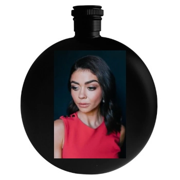 Sarah Hyland Round Flask