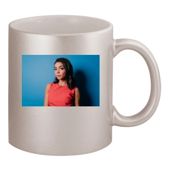 Sarah Hyland 11oz Metallic Silver Mug