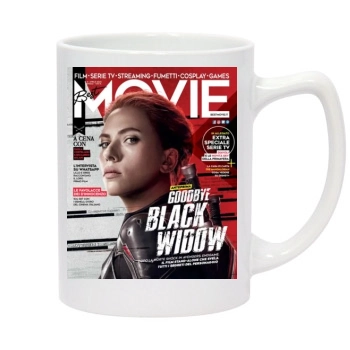 Scarlett Johansson 14oz White Statesman Mug