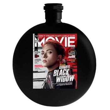 Scarlett Johansson Round Flask