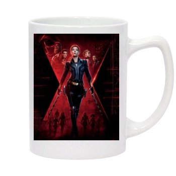 Scarlett Johansson 14oz White Statesman Mug