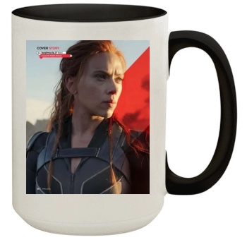 Scarlett Johansson 15oz Colored Inner & Handle Mug