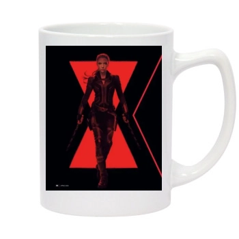 Scarlett Johansson 14oz White Statesman Mug