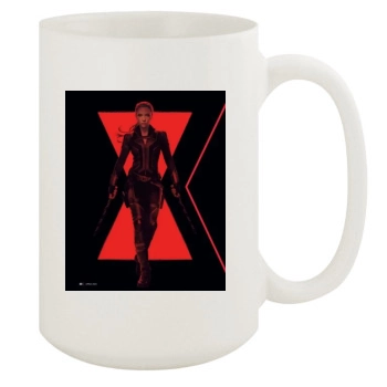 Scarlett Johansson 15oz White Mug