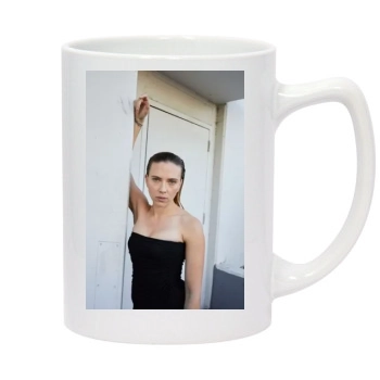 Scarlett Johansson 14oz White Statesman Mug