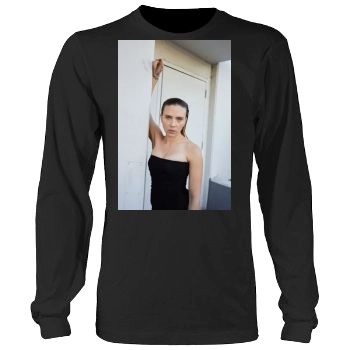 Scarlett Johansson Men's Heavy Long Sleeve TShirt