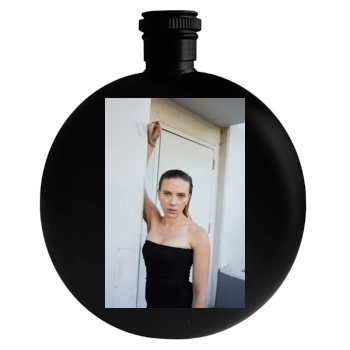 Scarlett Johansson Round Flask