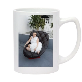 Scarlett Johansson 14oz White Statesman Mug