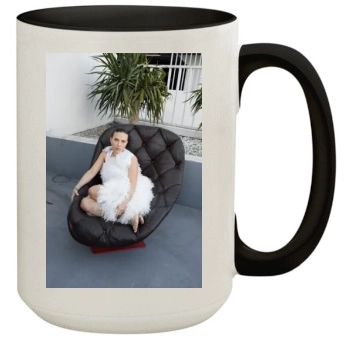 Scarlett Johansson 15oz Colored Inner & Handle Mug