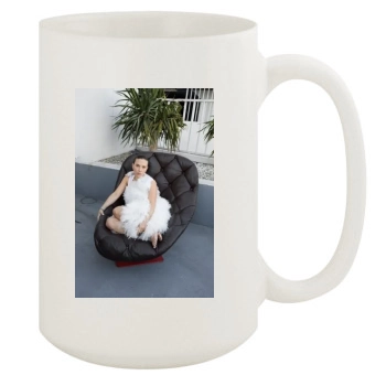 Scarlett Johansson 15oz White Mug