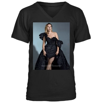 Scarlett Johansson Men's V-Neck T-Shirt