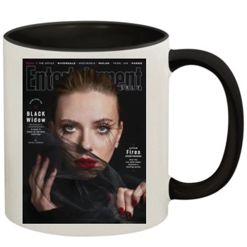 Scarlett Johansson 11oz Colored Inner & Handle Mug