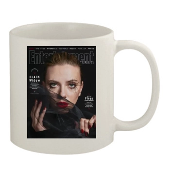 Scarlett Johansson 11oz White Mug