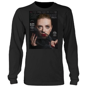 Scarlett Johansson Men's Heavy Long Sleeve TShirt