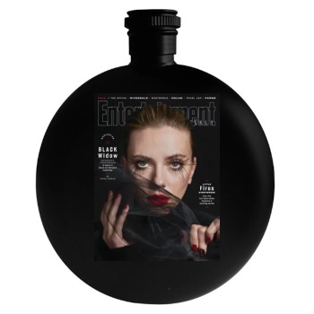 Scarlett Johansson Round Flask