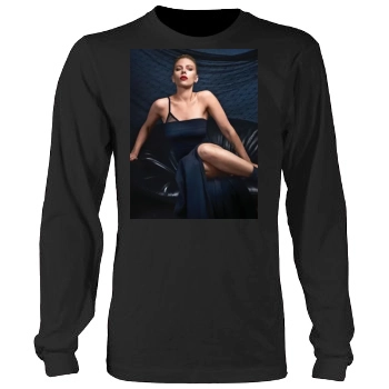 Scarlett Johansson Men's Heavy Long Sleeve TShirt