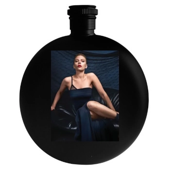 Scarlett Johansson Round Flask