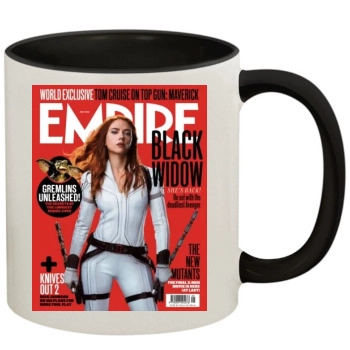 Scarlett Johansson 11oz Colored Inner & Handle Mug