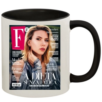 Scarlett Johansson 11oz Colored Inner & Handle Mug