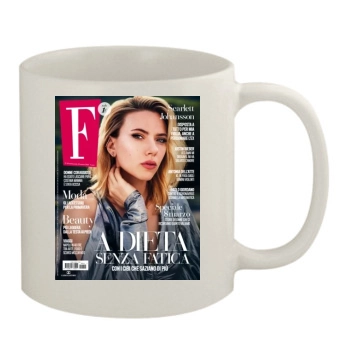 Scarlett Johansson 11oz White Mug