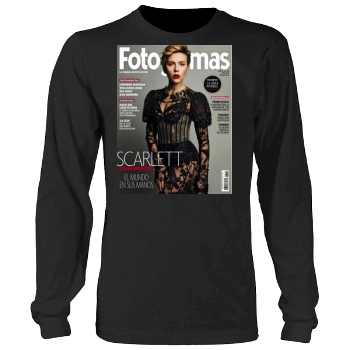 Scarlett Johansson Men's Heavy Long Sleeve TShirt