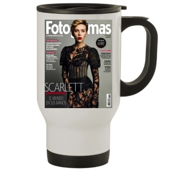 Scarlett Johansson Stainless Steel Travel Mug