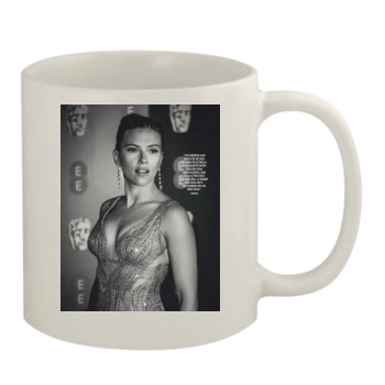 Scarlett Johansson 11oz White Mug