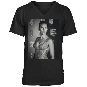 Scarlett Johansson Men's V-Neck T-Shirt