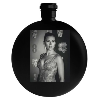 Scarlett Johansson Round Flask