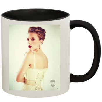 Scarlett Johansson 11oz Colored Inner & Handle Mug