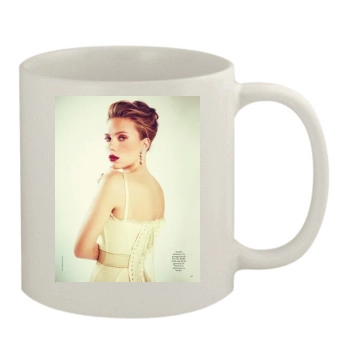 Scarlett Johansson 11oz White Mug