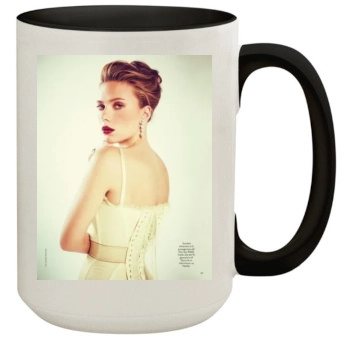 Scarlett Johansson 15oz Colored Inner & Handle Mug