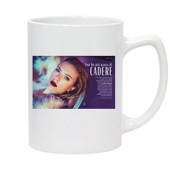 Scarlett Johansson 14oz White Statesman Mug