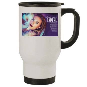 Scarlett Johansson Stainless Steel Travel Mug