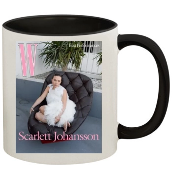 Scarlett Johansson 11oz Colored Inner & Handle Mug