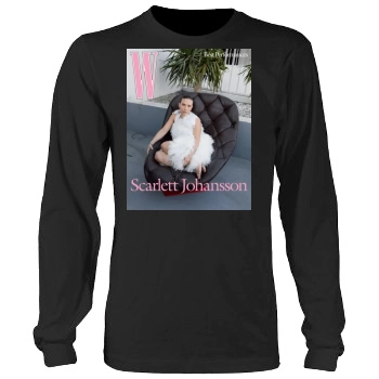 Scarlett Johansson Men's Heavy Long Sleeve TShirt