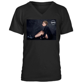 Scarlett Johansson Men's V-Neck T-Shirt