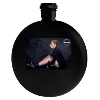 Scarlett Johansson Round Flask