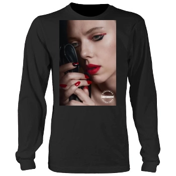 Scarlett Johansson Men's Heavy Long Sleeve TShirt