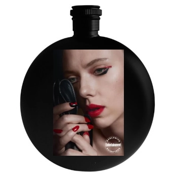 Scarlett Johansson Round Flask