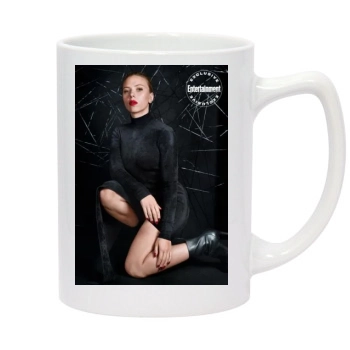 Scarlett Johansson 14oz White Statesman Mug