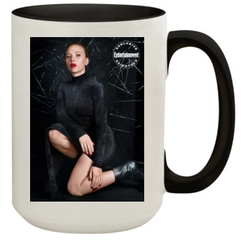 Scarlett Johansson 15oz Colored Inner & Handle Mug