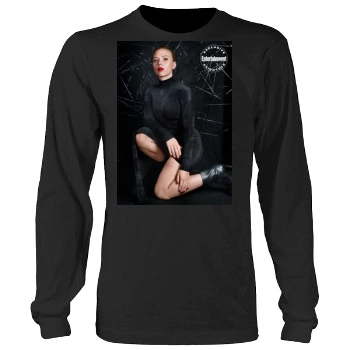 Scarlett Johansson Men's Heavy Long Sleeve TShirt