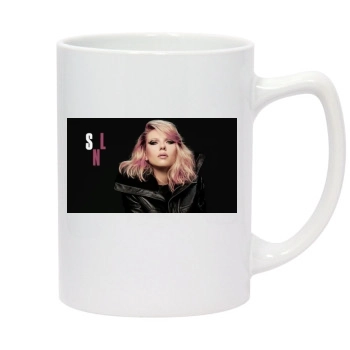 Scarlett Johansson 14oz White Statesman Mug