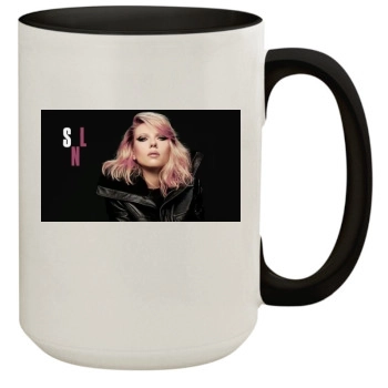 Scarlett Johansson 15oz Colored Inner & Handle Mug